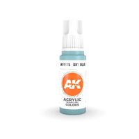 AK Interactive - 3 Gen Acrylics - Sky Blue 17ml