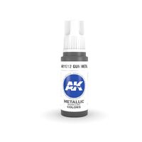 AK Interactive - 3 Gen Acrylics - Gun Metal 17ml