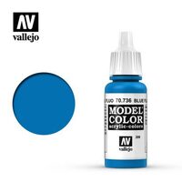 Model Colour Fluorescent Blue