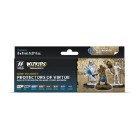 Vallejo Wizkids Premium set: Protectors of Virtue Acrylic Paint Set (8 Colour Set) 