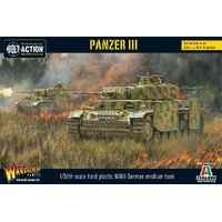 Bolt Action: Panzer III Medium Tank (Plastic)