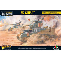 Bolt Action M3 Stuart Tank (Plastic)