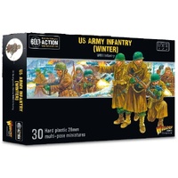 Bolt Action 3rd Ed: US Infantry (Winter) (Plastic)