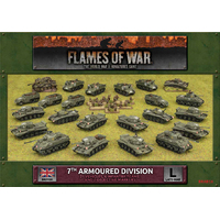 Flames of War: British - 7th Armoured Division - 80th Anniversary Army Deal (Ltd Ed)