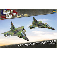 Team Yankee WWIII: Swedish: AJ 37 Viggen Attack Group (x2)