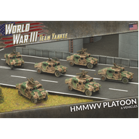 Team Yankee WWIII: American: HMMWV Platoon (Plastic)