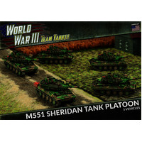 Team Yankee WWIII: American: M551 Sheridan Tank Platoon