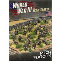 Team Yankee WWIII: American Mech Platoon (x30 figs plastic)