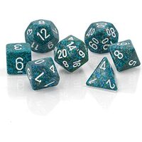 Chessex Polyhedral 7-Die Set Speckled Sea