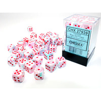 Chessex: Festive® 12mm d6 Pop Art™/red Dice Block™ (36 dice)