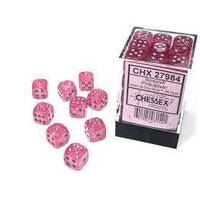 Borealis Pink/Silver 12mm d6 (36)