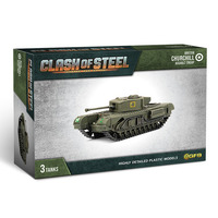 Clash of Steel: Churchill Assault Troop (x3 Plastic)