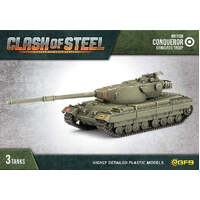 Clash of Steel: Conqueror Heavy Tank Troop (x3 Plastic)