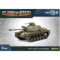 Clash of Steel: M48 Medium Tank Platoon (x3 Plastic)