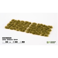 Gamers Grass Dry Green 6mm (wild)