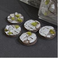 Temple Bases Round 25mm (x10)