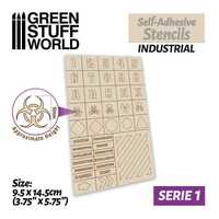 Self-Adhesive stencils - Industrial 