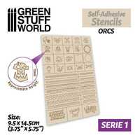 Self-Adhesive stencils - ORCS