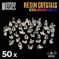 Green Stuff World CLEAR Resin Crystals - Medium