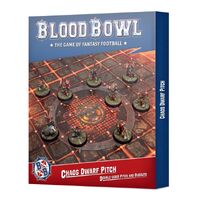 Blood Bowl: Chaos Dwarf Team Pitch &amp; Dugouts