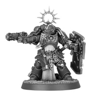 Space Marines: Lieutenant with Storm Shield