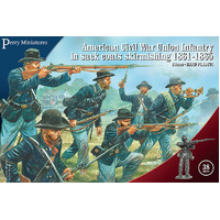 Perry Miniatures ACW Union Infantry in Sack Coats Skirmishing 1861-1865