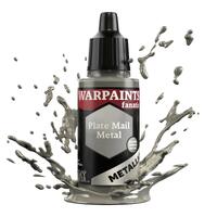 The Army Painter Warpaints Fanatic Metallic: Plate Mail Metal - 18ml Acrylic Paint